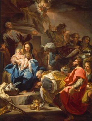 The Adoration of the Magi een meesterwerk vol symboliek en religieuze grandeur!