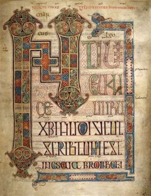 De Lindisfarne Gospels en zijn Onverwachte Glorie van Verhevenheid en Miniatuurkunst!